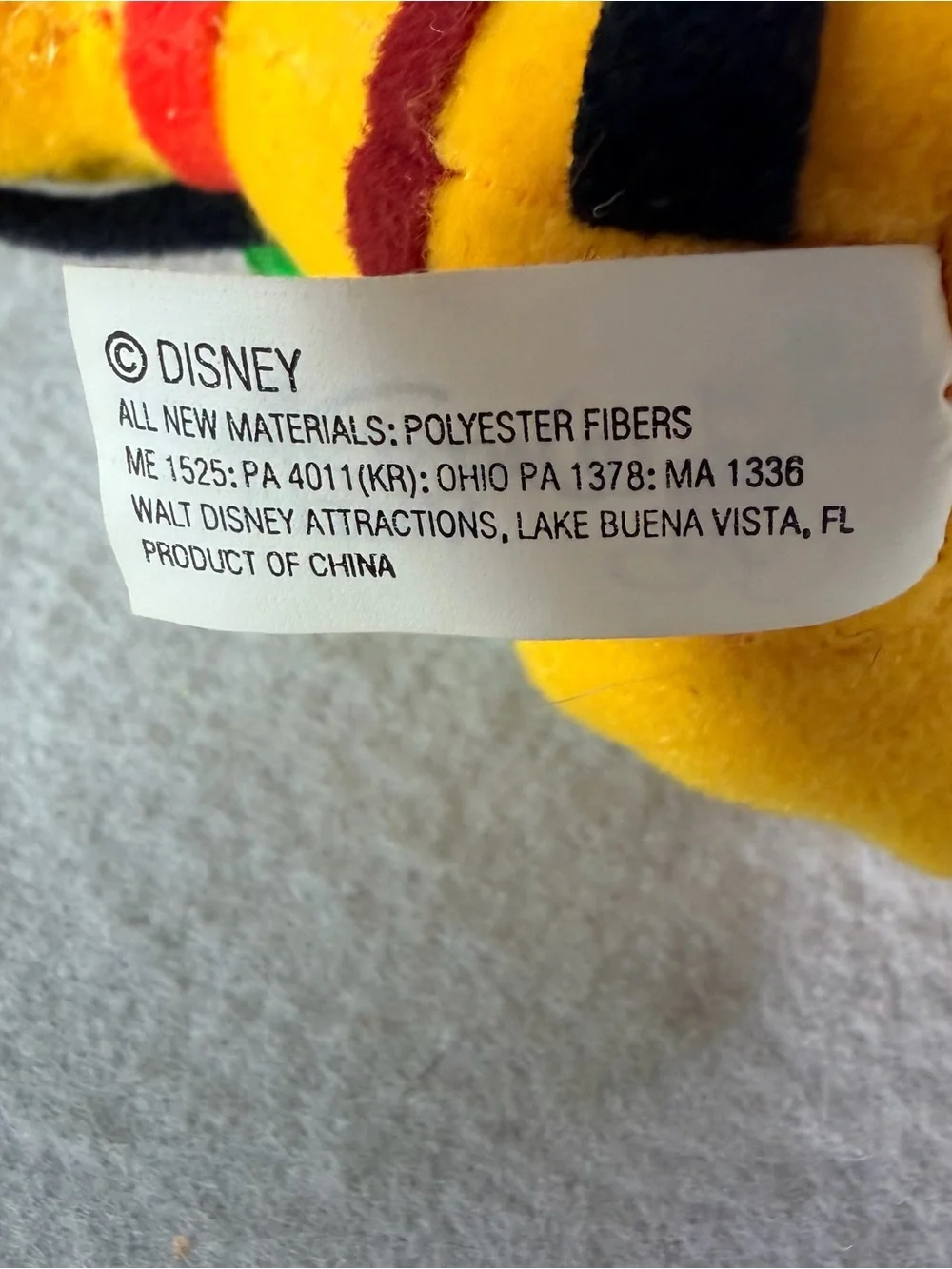 Walt Disney World Exclusive Pluto 4” Ornament Stuffed Plush Doll Christmas